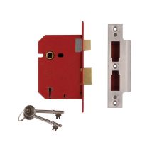 Decosol - Union Y2201-sc-2.50 2201 5 Lever Mortice Sashlock Satin Chrome 65mm 2.5in Visi Unny2201sc25