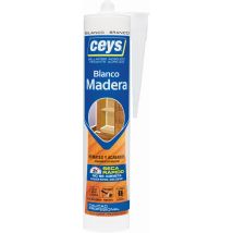 CEYS Holzversiegelung 300 ml – Acrylversiegelung in Reinweiß – Trocknungszeit 2 Stunden – Ideal für Holzfugen und Sockelleisten