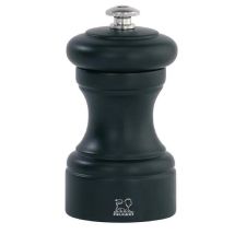 Peugeot Bistro Molinillo De Sal Madera Negro Mate 10 Cm