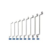 Set Chiavi Stella Angolata Cromate 6-22 8 Pezzi