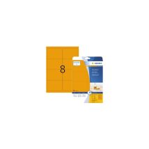 Herma Etiketten A4 Neon-orange 99,1x67,7 Mm Papier 160 St. (5145)