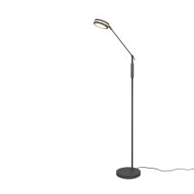 Lámpara De Pie Lineal Touch Led Disco Ajustable Franklin Antracita Trio Iluminación