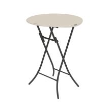 Lifetime Kunststoff Klapptisch Partytisch Bistrotisch Weiß Ø84x110 Cm