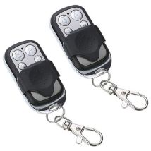 Télécommande Universelle [2 Pièces], Télécommande De Porte Universelle 433 Mhz Pour Portes De Garage Automatiques