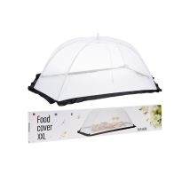 Progarden Tapa Mosquitera Plegable Xl 116x65 Cm , Tapa Mosquitera Plegable Xl 116x65 Cmfabircada En Nylon Y Metalcolor Blanco Y Negrofácil Plegado 