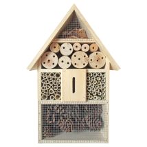 Insekten Hotel Käfer Brut Nist Bienen Kasten Haus Natur Kiefer Bambus Pinie