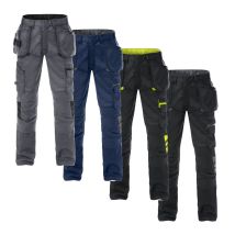 Pantalón De Trabajo Multibolsillos Fristads Craftsman 2595 Stfp - 54 (eu) - Negro