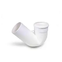 Rehau Raupiano Plus Umlüftungsbogen Dn 110, 135 Grad, 11230391001