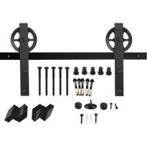 Intersteel - Sistema De Deslizamiento 450121 100 Kg 2000 Mm Negro Hlt 38-40 Mm Completo.