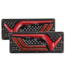 Paar Rücklicht 67 Led-stoppbremse Dynamische Anzeigefunktion Lkw-anhänger