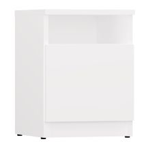 Galax - Comodino - Comodino Per Camera Da Letto - Bianco