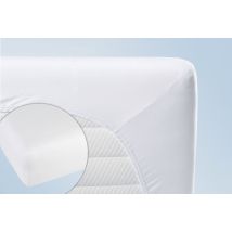 Biberna Molton Stretch Sleep & Protect Spannbetttuch Natur 120/140 X 190/210 Cm