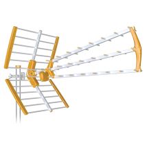 TV-Antenne UHF DTT – faltbar – 18 dBi – 4G/5G LTE – Aluminium – UV-Schutz