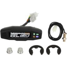 Vielseitiger Tachometer Mit Lcd-bildschirm, Hoher Präzision, 12v-led-kraftstoffstandanzeige, Universell Für Rennmotorräder