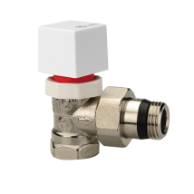 Llave Escuadra Radiador 1/2 " Roscar Termostatizable