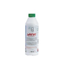 Sanit Chemie Urinsteinlöser 500 ml Flüssigreiniger für WC, Urinal, Bidet, Waschbecken Hochwirksamer Spezialreiniger