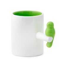 Birdie-Tasse – Keramik – 300 ml – mikrowellen- und spülmaschinenfest – Geschenkidee für Vogel-Fans