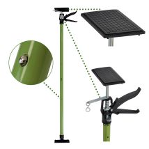 Baumarktplus - Profi Einhandstütze Montagestütze Deckenstütze Teleskopstütze Bis 290cm