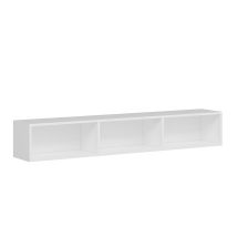 Calicosy - Mueble Tv Suspendido 3 Puertas Blanco L180 Cm - Rigel