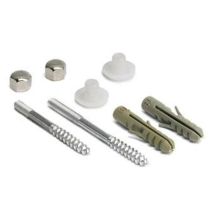 Cis - Tornillo Fijacion Wc 5x75 Inox Juego , Juego De 2 Tornillos Fijación Inodoro 3916medida M5x75mmacero Inoxidabletuerca Gruesa De Latón.