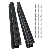 Vevor Guide Per Cassetti Sottotop, Guide Per Mobili Sottoscala Con Cuscinetti A Sfera A Estensione Completa, Capacita 117 Kg, Guide Resistenti, Per 