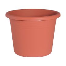 Blumentopf 60 Cm Terracotta, Großer Pflanztopf, Zylindrisch, 72 Liter