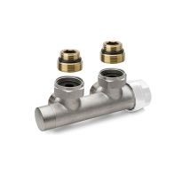 Vanne Thermostatique H Pour Radiateurs – Raccords Coudés 1/2" X 3/4" – Corps En Laiton Cw617n – Température -20°c À 100°c – Apm