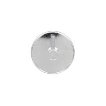 Soporte Adhesivo Bris Bris Zama Cromo D 25 mm – Autoadhesivo – Acabado Brillante