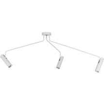 Lampada Da Soffitto Spot Bianca A 3 Luci