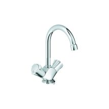 Gustavsberg - Grohe Costa - Rubinetto A Manopola Per Lavabo, Cromato 21337001