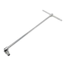 Chiave Bussola 9 Mm Doppio Snodo Testa Snodabile Maniglia A T Lunga 44 Cm