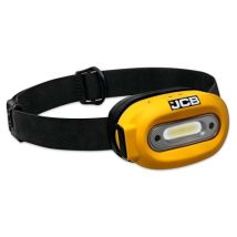 JCB – 260 Lumen Detachable Head Torch with Wave Sensor – Ideal for Electricians, Plumbers, Mechanics – Versatile Magnetic Work Light