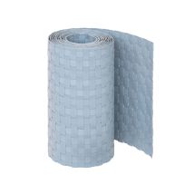 Jardinion - Bandes De Protection Visuelle Aspect Rotin - 250 X 19cm Gris Clair