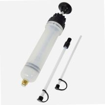Autobest – Jeringa multiusos 200 ml – 2 mangueras Ø 6mm y Ø 8mm – Capacidad 200ml – No apto para gasolina
