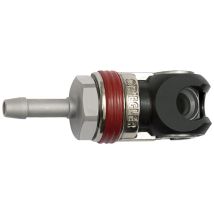 Riegler – Schwenk-Sicherheitskupplung NW 7,2 – Stahl, Tülle 13mm – max. 25 bar, Durchfluss 2300 l/min