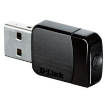 D-Link DWA-171 Mini AC-Netzwerkadapter USB 2.0 – Dualband 433 Mbit/s – WLAN 802.11ac – Schwarz