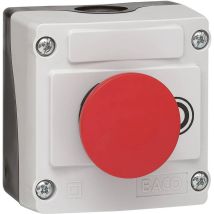 Baco Lbx10210 Pulsante A Fungo Rosso Per Porta Del Garage