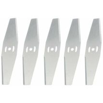 Cuchilla De Repuesto Para Recortadora Inalámbrica Garden Trim, Cuchilla De Metal, Superma, Plateada, 5 Piezas