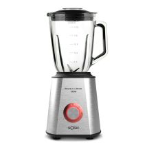 Bv5728 Die Schöne Und Das Biest 1500 - Glasmixer, 1500w, 6 Klingen Aus Rostfreiem Stahl, 2 Geschwindigkeiten + Turbo, Eiswürfelbereiter, 1,5l 