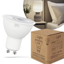 Toolight – GU10 LED Light Bulb 5W Neutral 4000K – 360° Beam Angle – IP20 Rated – Energy Efficient