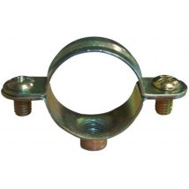 Abrazadera De Tubo Ing-fixations A501015 Acero Galvanizado Pack 100