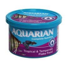 Aquarian Tropical Fish Flakes 50g Large Pk6 - 5006