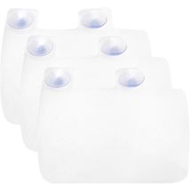Modou - Silicone Water Splash Guard With Suction Cups For Kitchen And Bathroom Sink (clear)