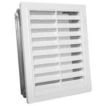Griglia di ventilazione UPMANN – Polistirolo bianco – Apertura passaggio d'aria oltre 70% – Temperatura max 80 °C