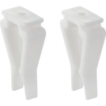 Geberit Juego De Abrazaderas De Tapa (2 Uds.), 294821001