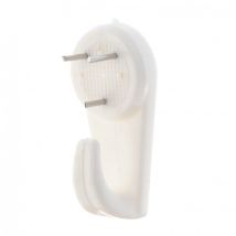 Le Crochet Francais - Set Di 3 Ganci In Cemento Punta Corta 11 Mm Quadri E Cornici Centrale Brico