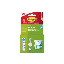 Command Picture Hanging Strips Small - 4 Pairs, White