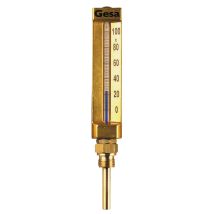 DISTRILABO – Industrielles Thermometer PM gerade 63mm – Temperaturbereich -30 bis +50°C