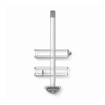 Simplehuman - Badezimmerzubehör - Wand-duschablage, Verstellbar, Edelstahl Bt1101