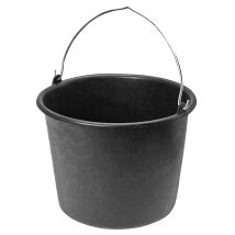 Seau De Chantier De 12 Litres, Poignée En Métal